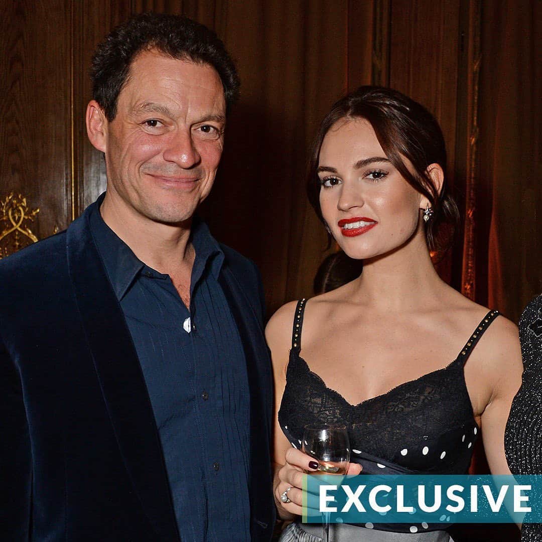 E! Onlineさんのインスタグラム写真 - (E! OnlineInstagram)「Weeks after she was spotted sharing a kiss with Dominic West, Lily James is reportedly "shocked about the photos and his story that he's happily married." Link in bio for the aftermath of their rendezvous in Rome. (📷: Getty)」10月23日 12時02分 - enews