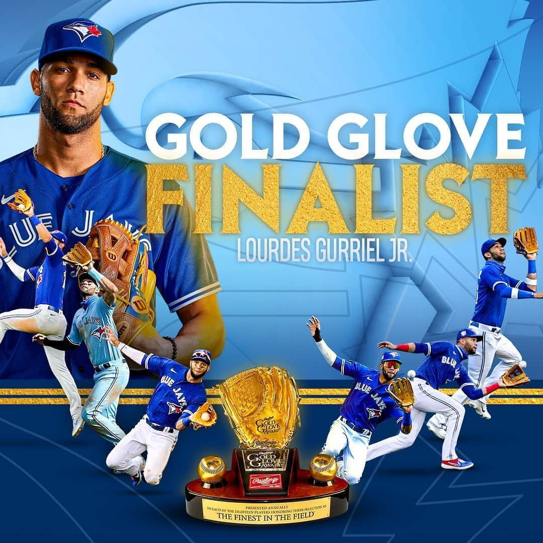 トロント・ブルージェイズさんのインスタグラム写真 - (トロント・ブルージェイズInstagram)「Gurriel's year was GOLDEN 🥇🍍 Congratulations to our Gold Glove Award Finalist!」10月23日 4時08分 - bluejays