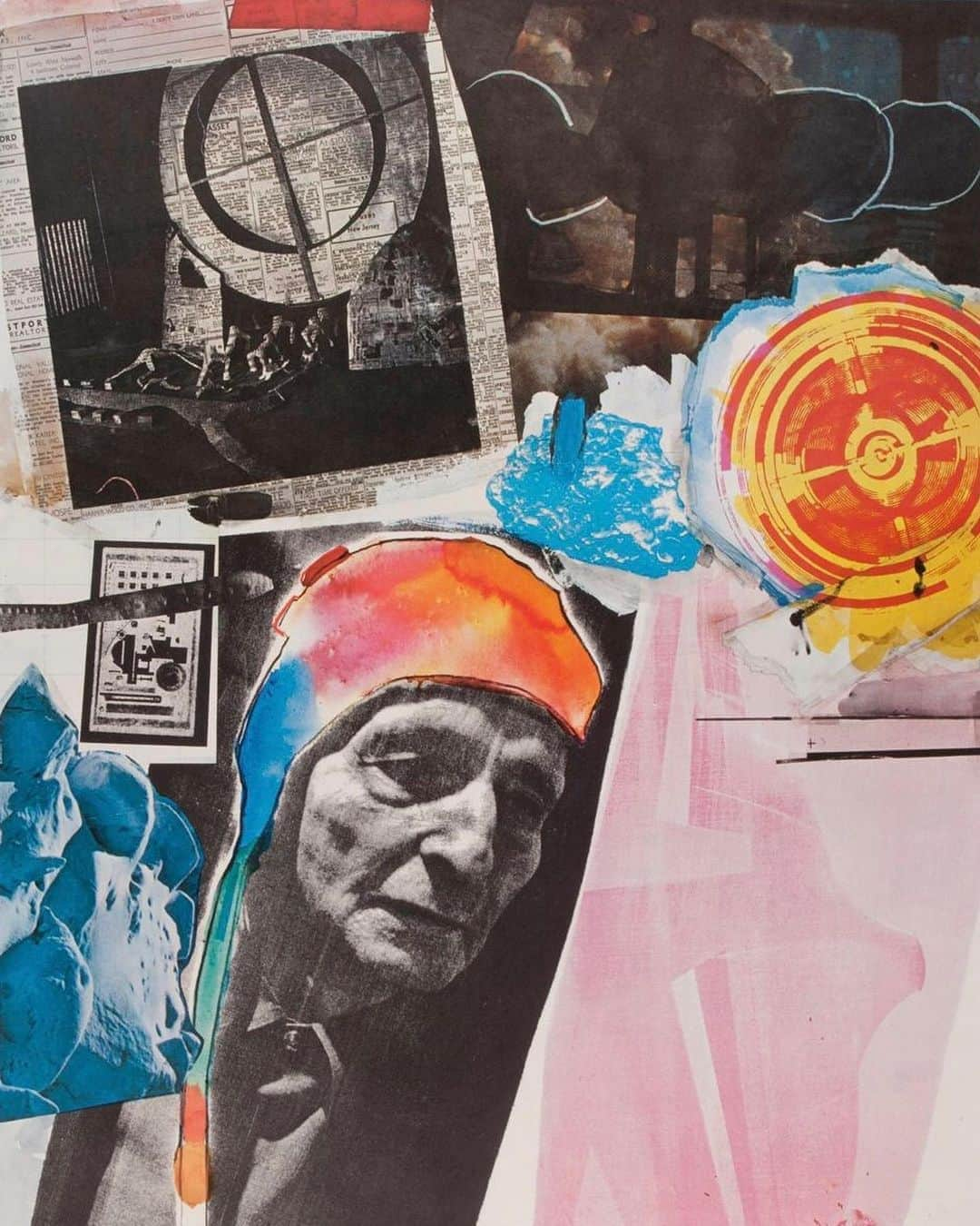 フィラデルフィア美術館さんのインスタグラム写真 - (フィラデルフィア美術館Instagram)「Robert #Rauschenberg, who was born #onthisday in 1925, challenged traditional categories of art through his inventive combinations of subject matter, materials, and processes. He juxtaposed found images and abstract shapes using paint and traditional silk screening.   “Flush,” 1964, by Robert Rauschenberg © Estate of Robert Rauschenberg/Used with permission of the Robert Rauschenberg Foundation. "Estate," 1963, by Robert Rauschenberg © Estate of Robert Rauschenberg/Used with permission of the Robert Rauschenberg Foundation. "Homage to Frederick Kiesler," 1966-1967, by Robert Rauschenberg © Estate of Robert Rauschenberg/Used with permission of the Robert Rauschenberg Foundation. "Cock Sure," 1993, by Robert Rauschenberg © Estate of Robert Rauschenberg/Used with permission of the Robert Rauschenberg Foundation.」10月23日 4時37分 - philamuseum