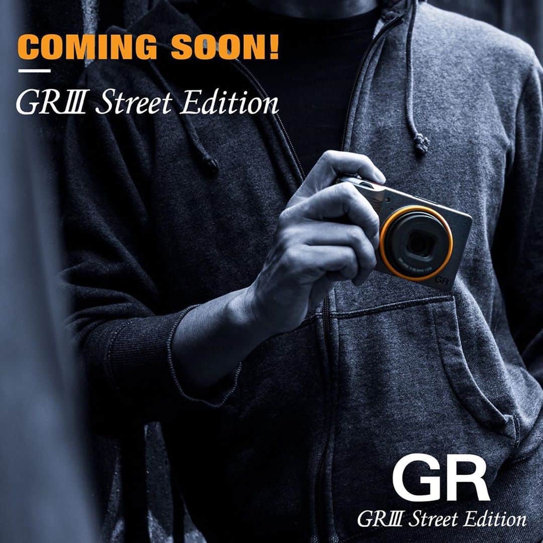 Ricoh Imagingのインスタグラム：「Coming soon! The GRIII Street Edition Camera. Link in bio.」
