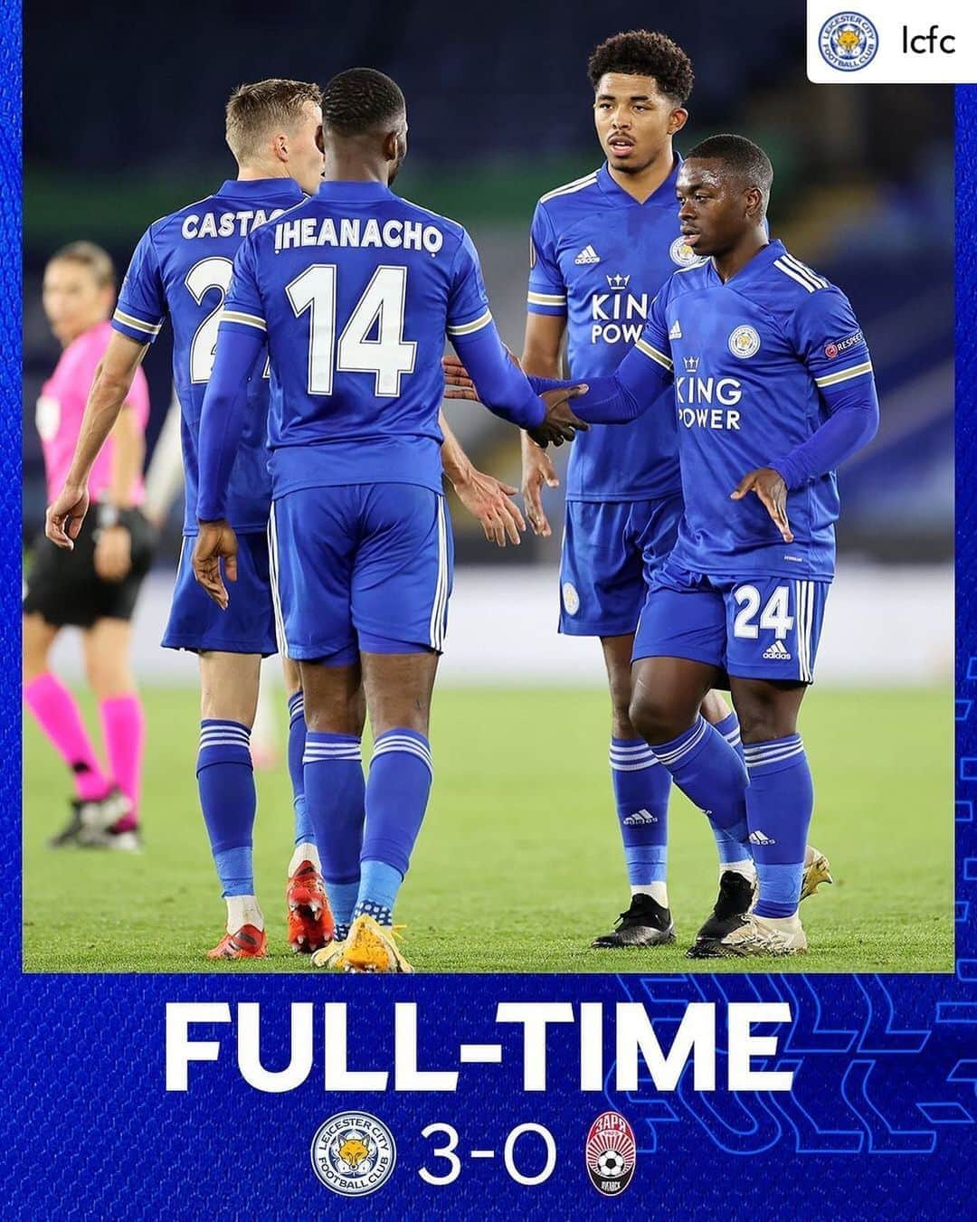 プレミアリーグさんのインスタグラム写真 - (プレミアリーグInstagram)「Back in Europe with a W 🙌  #repost • @lcfc   Three goals. Three points.」10月23日 5時55分 - premierleague