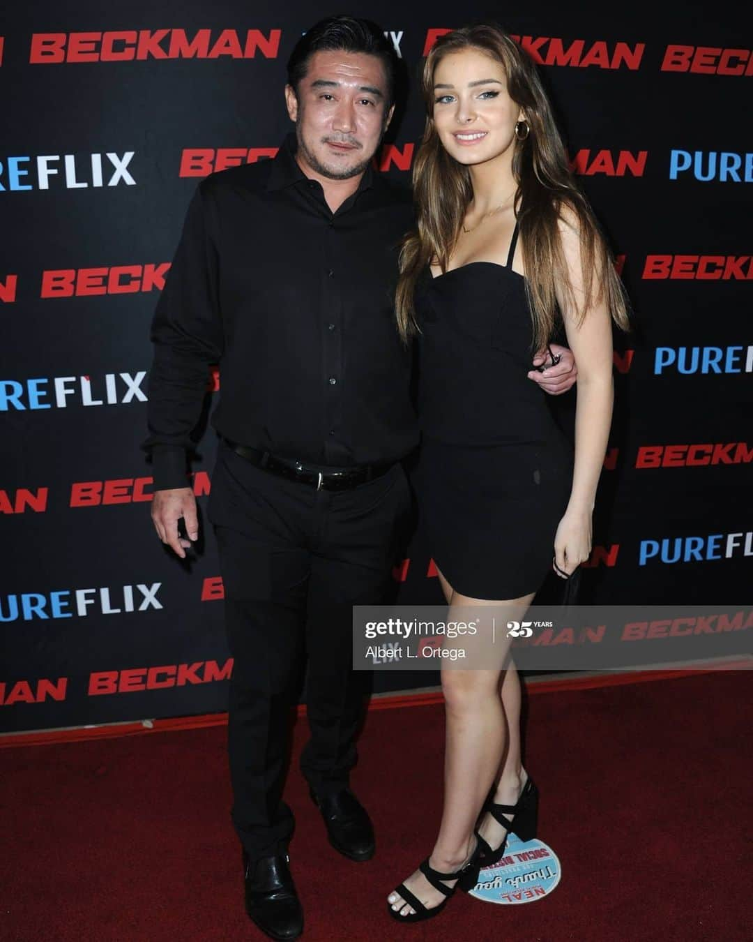 嶋本信明のインスタグラム：「Photos from Beckman World Premiere @beckmanmovieofficial at Hilton Universal City @hiltonuniversal on Sep 21st 2020 with Ms.Brighton Sharbino @brightonsharbino  Mr. Alex Bentley @alexbentley   Beckman is available on DVD and Digitals.  More info at Universal Pictures Home Entertainment Website. https://www.uphe.com/movies/beckman  #actor #actorslife🎬 #movies #films #premiere #beckmanmovie #hilton #universalpictures #pureflix #brightonsharbino #alexbentley #redcarpet #celebration #available #dvd #digital #ondemand #mustwatch」