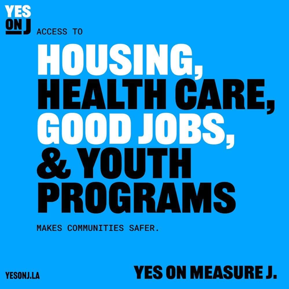 マット・マクゴリーのインスタグラム：「It’s time to vote! Measure J is endorsed by civil rights leaders, housing advocates, unions, and essential workers.   Learn more at yesonj.la」