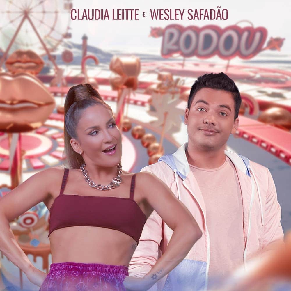Claudia Leitteのインスタグラム：「Quem assistiu ao lyric de Desembaça atentamente achou o spoiler da minha próxima música: “RODOU” ft. @wesleysafadao 🔄💋A música chega nas plataformas dia 06 de novembro e você já pode fazer pre-save no link da bio! 😉 #PreSaveRodou #Rodou」
