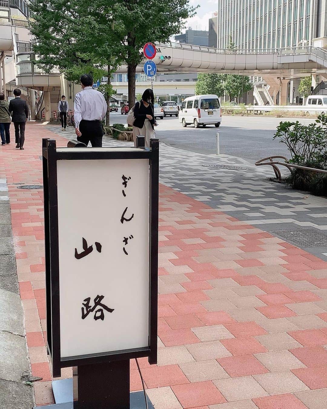 AYUNAさんのインスタグラム写真 - (AYUNAInstagram)「創業30年・昭和通り沿にあるミシュラン星を獲得したぎんざ山路さんに行って来ました✨ランチに名物の黒ごま鯛茶漬け御膳を頂きました🐟✨🍚  秘伝の黒胡麻と山盛りの鯛を混ぜてそれをご飯にかけて食べます。その後残った鯛ご飯に出汁をかけてお茶漬けにします。  どちらの食べ方も本当に美味しい😊脂の乗った瀬戸内海の鯛がとても新鮮で旨味があり、全体のバランスがとれていて優しい味がしました☺️酢の物、煮物、お漬物、フルーツもとても美味しかったです☘️  他にも、ぎんざ山路さんには旬の新鮮な食材を使ったお料理があるので是非チェックしてみて下さいね😉 #銀座#ぎんざ山路#銀座ランチ#銀座グルメ#鯛茶漬け#dholic  @ginza_yamaji @b.j__b.j」10月23日 7時21分 - ayuna_0404