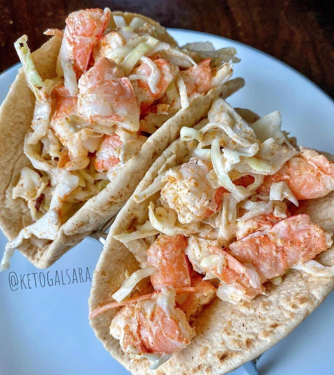Flavorgod Seasoningsさんのインスタグラム写真 - (Flavorgod SeasoningsInstagram)「Customer @ketogalsara with some Flavor God Seasoned Shrimp Tacos!⁠ .⁠ KETO friendly flavors available here ⬇️⁠ Click link in the bio -> @flavorgod⁠ www.flavorgod.com⁠ -⁠ ⭐️To make this cut up some cooked shrimp. .⁠ ⭐️Mix it in a bowl with some coleslaw and add in your desired amount of Cajun seasoning. .⁠ ⭐️Top on a low carb mission street tortilla.⁠ 🔥Optional: Garnish with cilantro or some fresh squeezed lemon or lime juice⁠ .⁠ .⁠ 🔹coleslaw:⁠ ⭐️2/3 cup mayo⁠ ⭐️3 tbs lakanto classic sweetener⁠ ⭐️1 tbs apple cider vinegar⁠ ⭐️16 Oz bag of coleslaw.⁠ 🔥Mix together mayo, sweetener and apple cider vinegar. 🔥Once well combined add the bag of coleslaw mix and refrigerate for a few hours before serving or overnight.⁠ -⁠ Flavor God Seasonings are:⁠ 💥ZERO CALORIES PER SERVING⁠ 🔥0 SUGAR PER SERVING ⁠ 💥GLUTEN FREE⁠ 🔥KETO FRIENDLY⁠ 💥PALEO FRIENDLY⁠ -⁠ #food #foodie #flavorgod #seasonings #glutenfree #mealprep #seasonings #breakfast #lunch #dinner #yummy #delicious #foodporn」10月23日 8時02分 - flavorgod