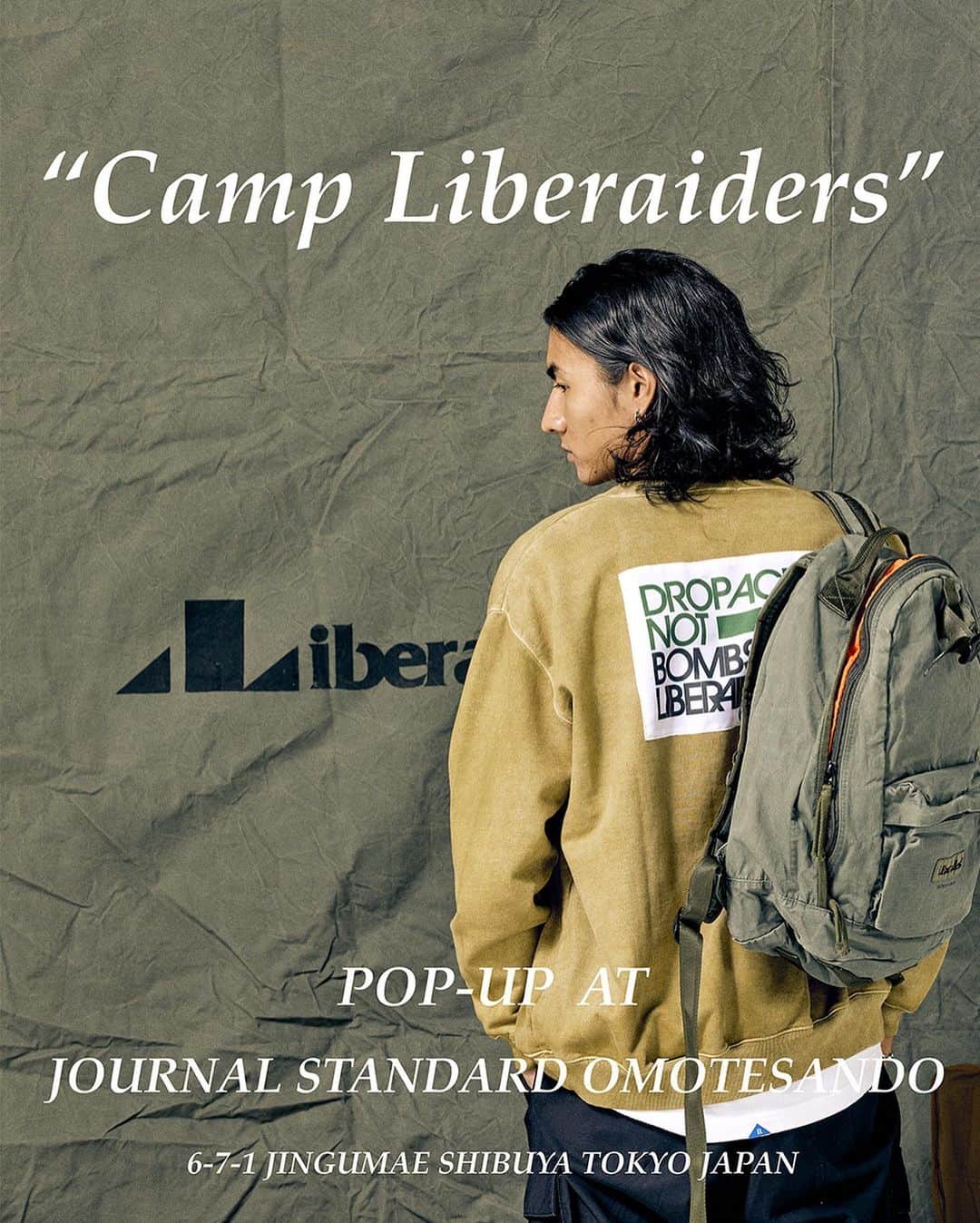 JOURNAL STANDARDさんのインスタグラム写真 - (JOURNAL STANDARDInstagram)「〈 #JSでしか買えないモノ〉 ﻿ ﻿ 10月22日（木）～ JOURNAL STANDARD 表参道にて、﻿ 『Liberaiders® 20FW POP UP STORE “Camp Liberaiders』﻿ を開催いたします！﻿ ﻿ 旅をテーマに、毎シーズン新たなロケーションにて﻿ コレクションを発表する Liberaiders®﻿ 今回のPOP UP STOREでは『CAMP Liberaiders』﻿ をテーマに都会での着用からアウトドアユーズを考えた﻿ JOURNAL STANDARD別注のアイテムを販売するほか、﻿ 20FWコレクションのアイテムを販売致します。﻿ ﻿ ■【Liberaiders 】SHOOTING プルオーバーパーカー﻿ NO.20070600906030﻿ ¥17,000+TAX ﻿ ■【LIBERAIDERS 】UTILITY CREWNECK﻿ NO.20070600905030﻿ ¥17,000+TAX ﻿ ■【Liberaiders 】WISDOM EYES CREWNECK﻿ NO.20070600909030﻿ ¥15,000+TAX ﻿ ■【Liberaiders 】DROP ACID CARDIGAN﻿ NO.20070600904030﻿ ¥16,000+TAX ﻿ ﻿ 【POP UP STORE概要】﻿ 場所：JOURNAL STANDARD表参道店﻿ 日程：10/22（木）～﻿ ﻿ ※今回のスペシャルアイテムは﻿ ベイクルーズストアでもお買い求めいただけます。﻿ 販売開始次第更新させていただきます！﻿ ※商品のお問い合わせに関しましては、﻿ お近くの展開店舗までお申し付けくださいませ。﻿ ﻿  -------------------------------﻿ ﻿ 【Follow Me !!!】﻿ JOURNAL STANDARD 一部店舗にて﻿ オフィシャルinstagram 日々更新中‼︎﻿ ﻿ -------------------------------﻿ ﻿ @liberaiders ﻿ @baycrews ﻿ @jsomotesando ﻿ ﻿ #liberaiders ﻿ #journalstandard﻿ #journalstandardomotesando ﻿ #campliberaiders ﻿ #destinationunknown ﻿ #fw2020﻿ #popupshop﻿ #baycrews﻿ #fashion﻿ #20aw﻿ #mens ﻿ #ジャーナルスタンダード﻿ #ベイクルーズ」10月23日 8時24分 - journalstandard.jp