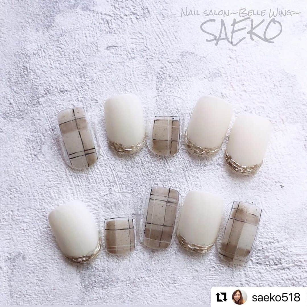 initygel_officialさんのインスタグラム写真 - (initygel_officialInstagram)「#Repost @saeko518 with @make_repost ・・・ New nail samples♡﻿ ﻿ ﻿ ふわふわ系2種‪𓂃 𓈒𓏸◌‬  ﻿  ﻿別々のデザインだけど 組み合わせても可愛かった🥰 (2枚目) ﻿  ﻿ ﻿  ﻿ ﻿ ️ ✎items✐﻿﻿ #initygel ﻿ ✩STARSAND COLLECTION [SS-04G] ✩TOURMALINE COLLECTION [TR-09C] ✩Natural Earth COLLECTION [NE-10M] ✩ [AR-01M][AR-02M] ﻿ ﻿ ﻿ ﻿ ﻿ ﻿ ﻿ @initygel_official ﻿ #ジェルネイル #ニュアンスネイル #秋ネイル #大人ネイル #ベージュネイル #チェックネイル #ミラーネイル #ミラーフレンチネイル #ショートネイル #ジェルネイルデザイン #ミラーネイルやり方 #秋ニュアンスネイル #ニュアンスネイルやり方 #セルフネイル #ネイルやり方 #ネイル動画 #インスタ映え #秩父 #秩父ネイル #ネイルサロンbellewing #美甲 #젤네일 #nailstagram #ネイル好きな人と繋がりたい」10月23日 10時40分 - initygel_official