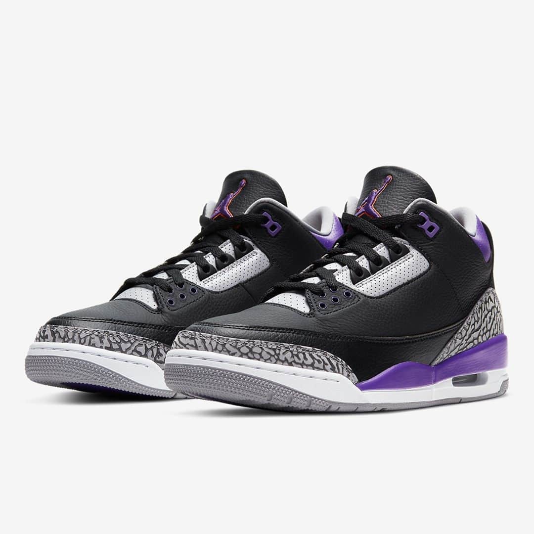 Sneaker Newsさんのインスタグラム写真 - (Sneaker NewsInstagram)「Official images of the Air Jordan 3 "Court Purple" have surfaced. Slated to drop in November, these will not release in North America. Hit the link in our bio for full details.」10月23日 11時01分 - sneakernews