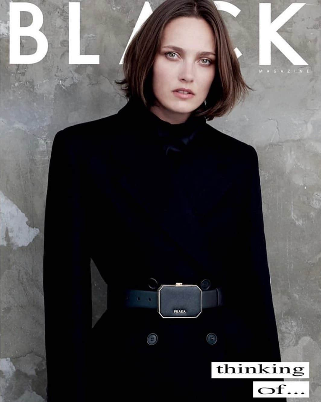 カルメン・べダルのインスタグラム：「New cover @black_mag @paulempson @junenakamoto @paoloferreira_hair @brigitte.hymans @atelier_adric」