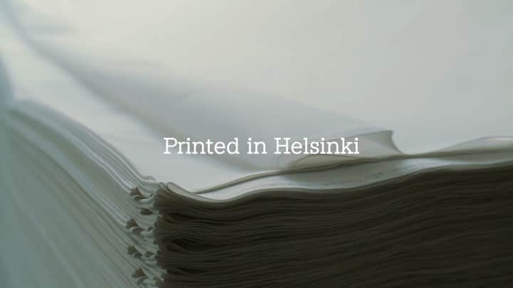 マリメッコのインスタグラム：「Did you know that we have our own textile printing factory in Helsinki that produces about a million meters of fabric every year? The factory is so important to us that the whole organization, including our headquarters, is built around it.  ⠀⠀⠀⠀⠀⠀⠀⠀⠀ Read more about the art of printmaking and our commitments at marimekko.com. #marimekko」