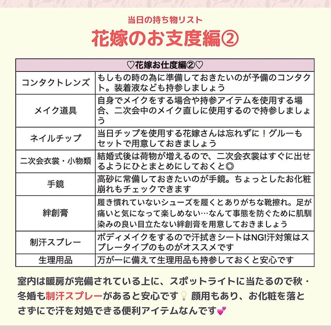 プレ花嫁の結婚式準備アプリ ウェディングニュースさんのインスタグラム写真 プレ花嫁の結婚式準備アプリ ウェディングニュースinstagram ウェディングニュース編集部による花嫁さんの為のトレンド情報 Howtoコラム ウェディングニュースコラム