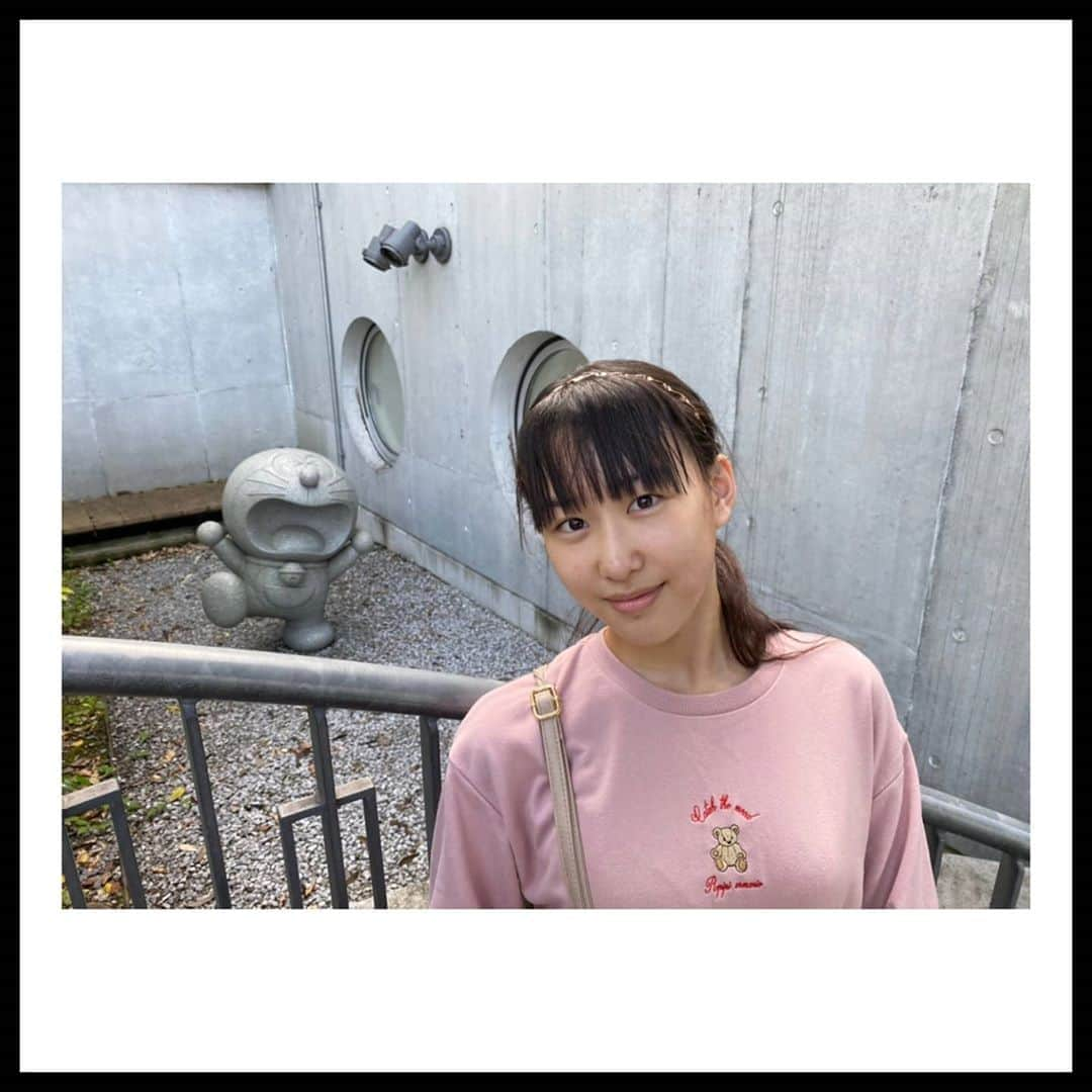 山下森羅さんのインスタグラム写真 - (山下森羅Instagram)「#藤子f不二雄ミュージアム ③ : : #ドラえもん が石に！！？？ : : #アニメ #スターダスト #スターダストプロモーション #スタダ #中学2年生 #中学生 #女子中学生 #山下森羅 #観光  #ドラえもんミュージアム」10月23日 21時06分 - shiira_yamashita0922