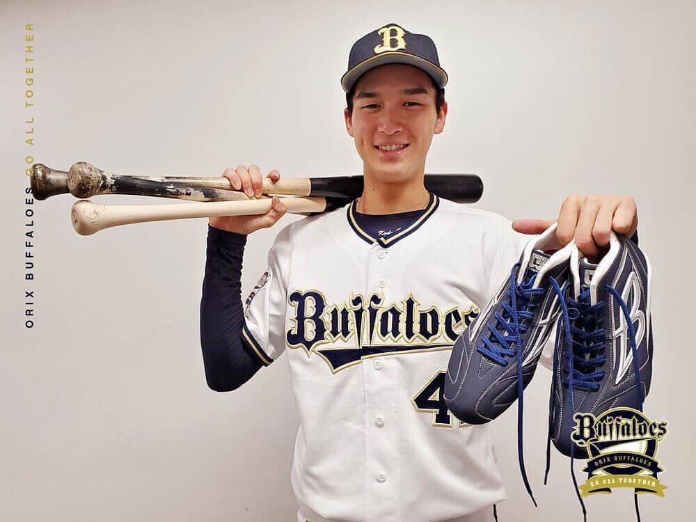 オリックス・バファローズ】佐野皓大 ビジターユニフォーム Lサイズ