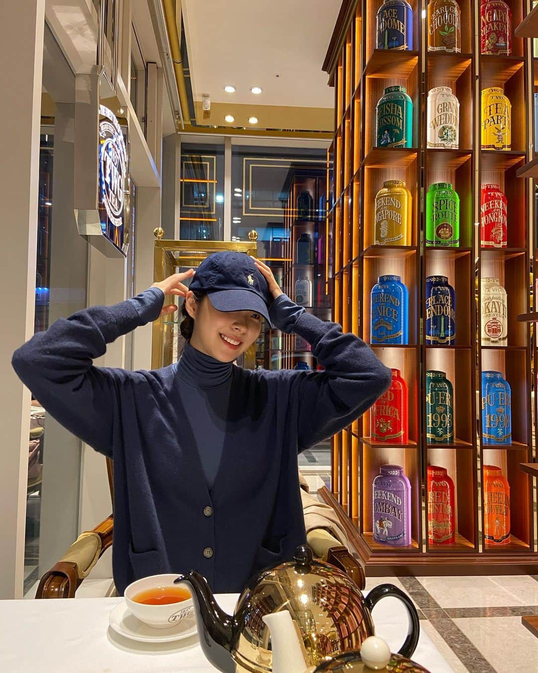 ソ・ウンスのインスタグラム：「감기조심하세요🙆🏻‍♀️」