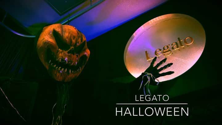 レガートのインスタグラム：「【Halloween】﻿ Legatoに現れたのは、﻿ 本場アメリカから来た、﻿ 恐怖のゾンビ達、﻿ 10／31まで居座るみたいです。  #ハロウィン #halloween #渋谷ハロウィン」