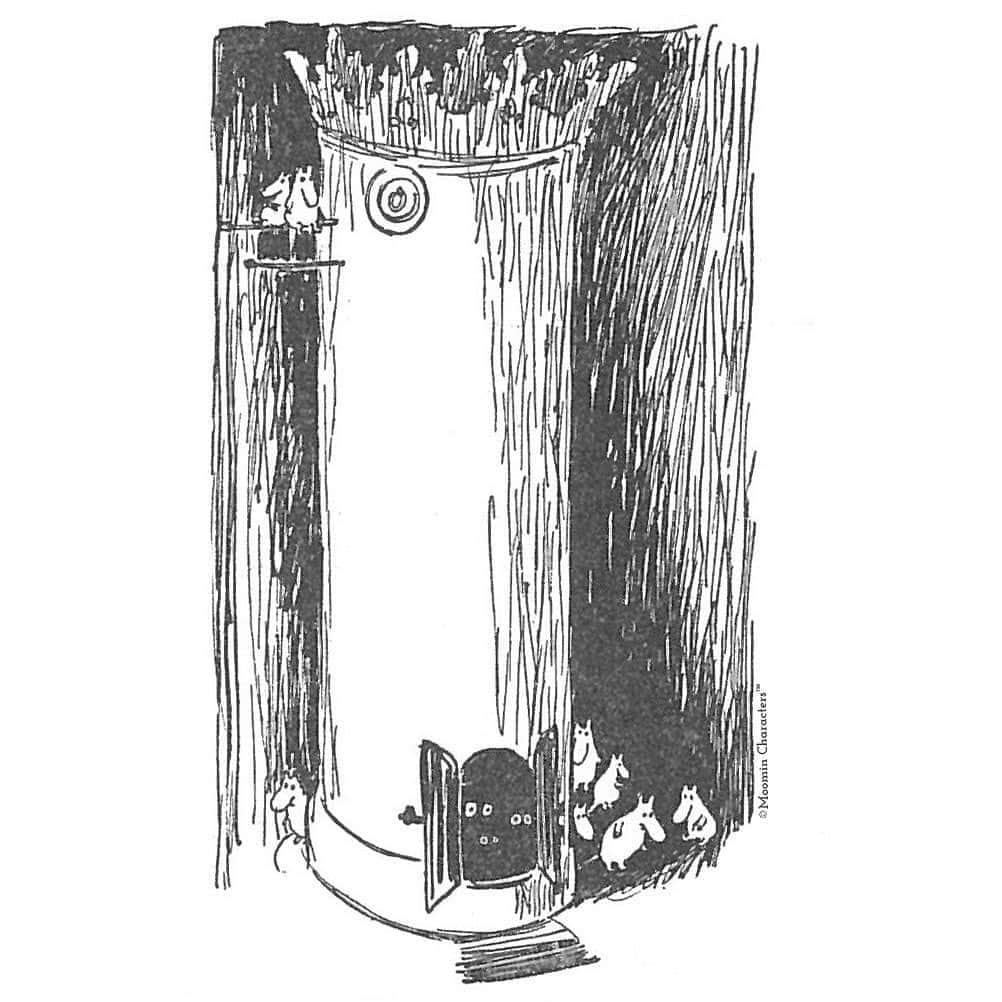 ムーミンさんのインスタグラム写真 - (ムーミンInstagram)「Hands up 🙋‍♀️🙋‍♂️: Did you know THIS about the #Moomins?😲🤩 1️⃣. Early moomintrolls lived in people's houses, behind their tall stoves!😲  In the first #Moomin story Moominmamma tells Moomintroll that when she was a young moomintroll they "lived together with the house-trolls in people's houses, mostly behind their tall stoves."✨  2️⃣. #Moominhouse resembles these tall stoves surprisingly much... 🤓 "And there, in the midst of the meadow, stood a house that almost looked like a tall stove, very elegant and painted blue."💙  What else happens in the first Moomin story, and why did #ToveJansson write it? 👉 moom.in/greatflood  #moominofficial #moominbooks」10月23日 21時54分 - moominofficial