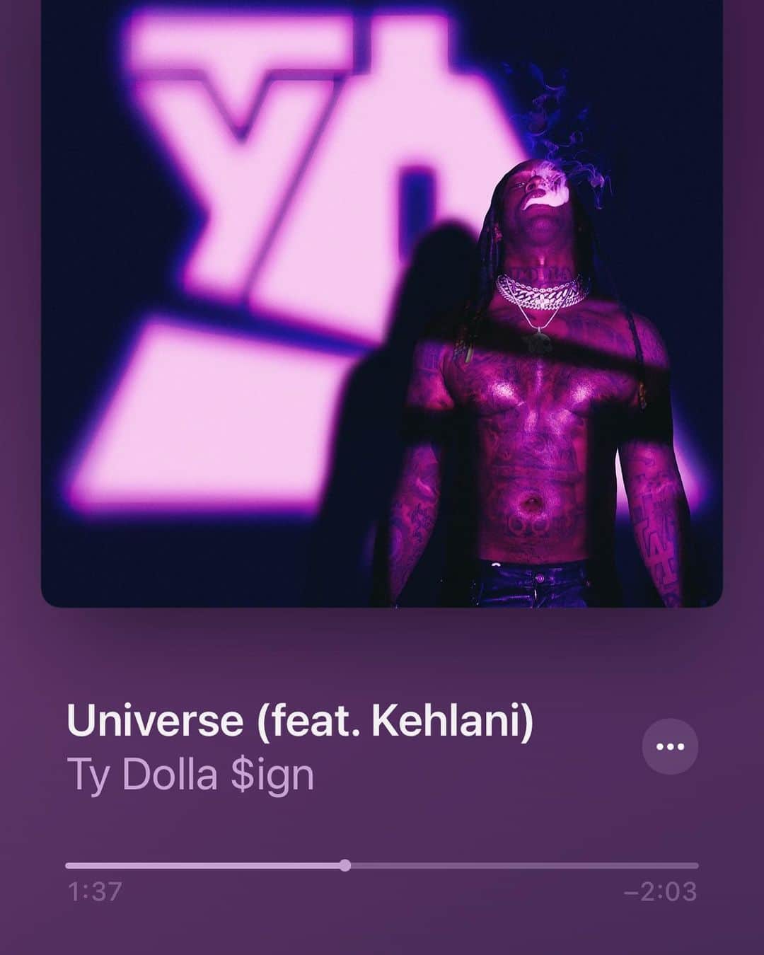 ケラーニのインスタグラム：「new new 🍽 go support de bro’s ! @tydollasign @phora 🤝」