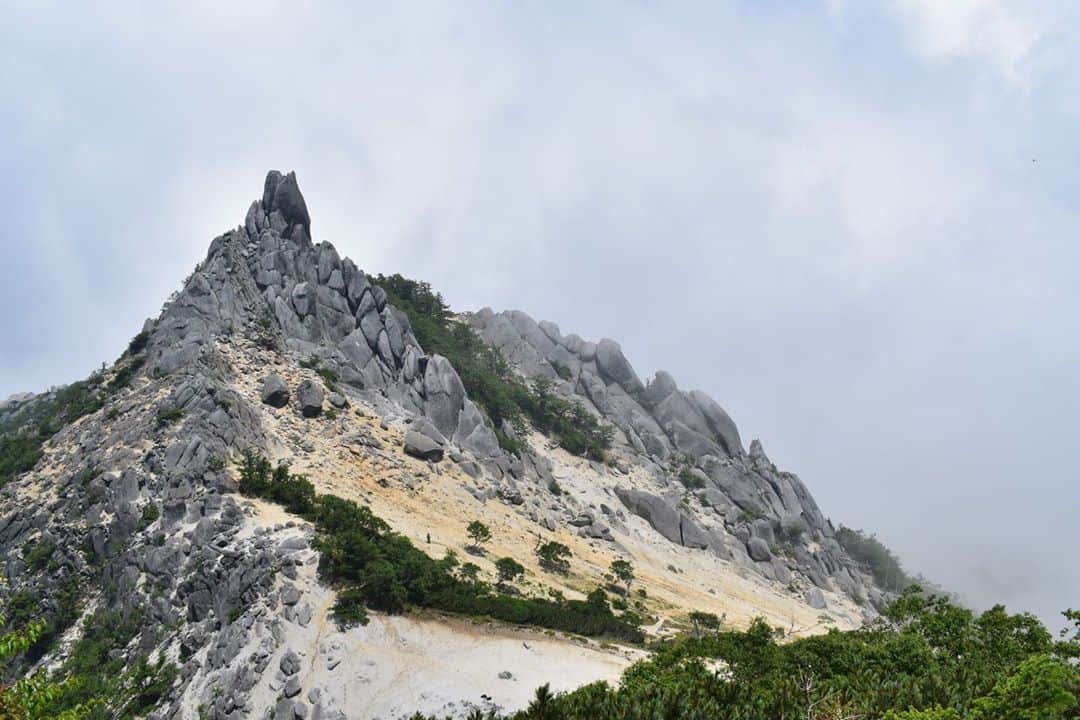 日本の国立公園さんのインスタグラム写真 - (日本の国立公園Instagram)「Follow: @nationalpark_japan⠀ Location: Akanukesawanokashira/赤抜沢の頭⠀ .⠀ The 20m (65.6ft) tall grand stone pillar of Mt. Jizogatake, known as the Obelisk, is a symbol of the Hoo Sanzan Mountains. Walter Weston was the first to climb the Obelisk during the Meiji period (1868-1912).⠀ .⠀ On our Instagram, we will also share wonderful photos of National Parks of Japan posted on Instagram with the tag #nationalparksjp. We look forward to your participation!⠀ .⠀ #MinamiAlpsNationalPark #南アルプス国立公園 #山梨県 #長野県 #静岡県⠀ .⠀ #NationalPark #nationalparks #nature #findyourpark #instafollow #japan #landscape #landscape_lovers #ourplanetdaily #landscapephotography #hiking #outdoors #traveling #travel #explore #visitjapanjp #日本 #國家公園 #일본 #국립공원 #国立公園」10月23日 15時00分 - nationalpark_japan