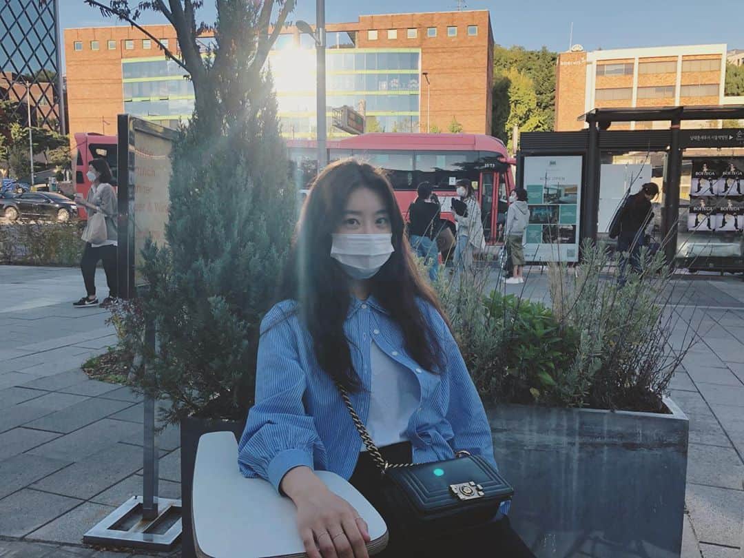 ソジン のインスタグラム：「😷」
