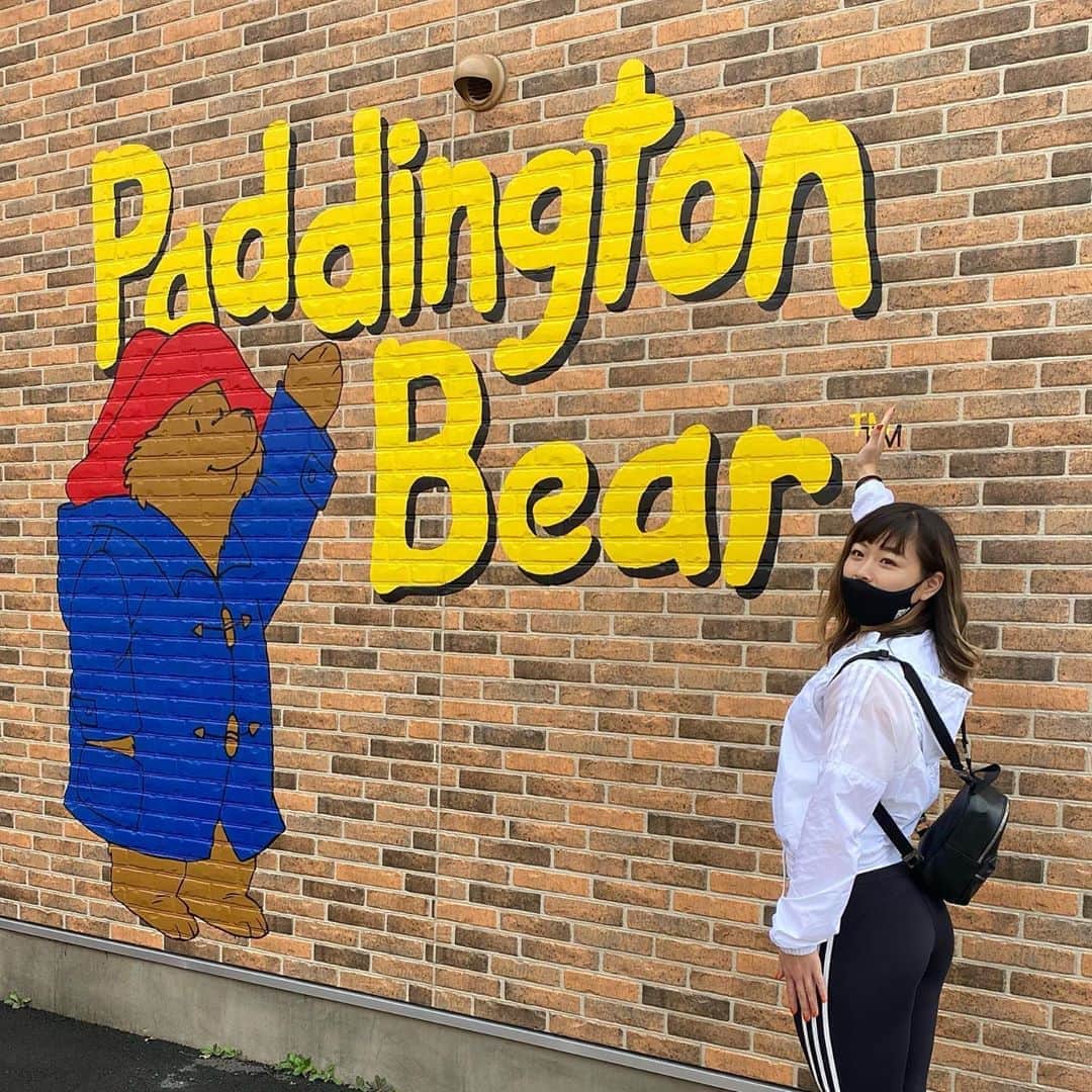 植草歩さんのインスタグラム写真 - (植草歩Instagram)「Paddington Bear🧸❤️ #paddington #paddingtonbear  #相模湖プレジャーフォレスト」10月23日 16時00分 - ayayumin0725