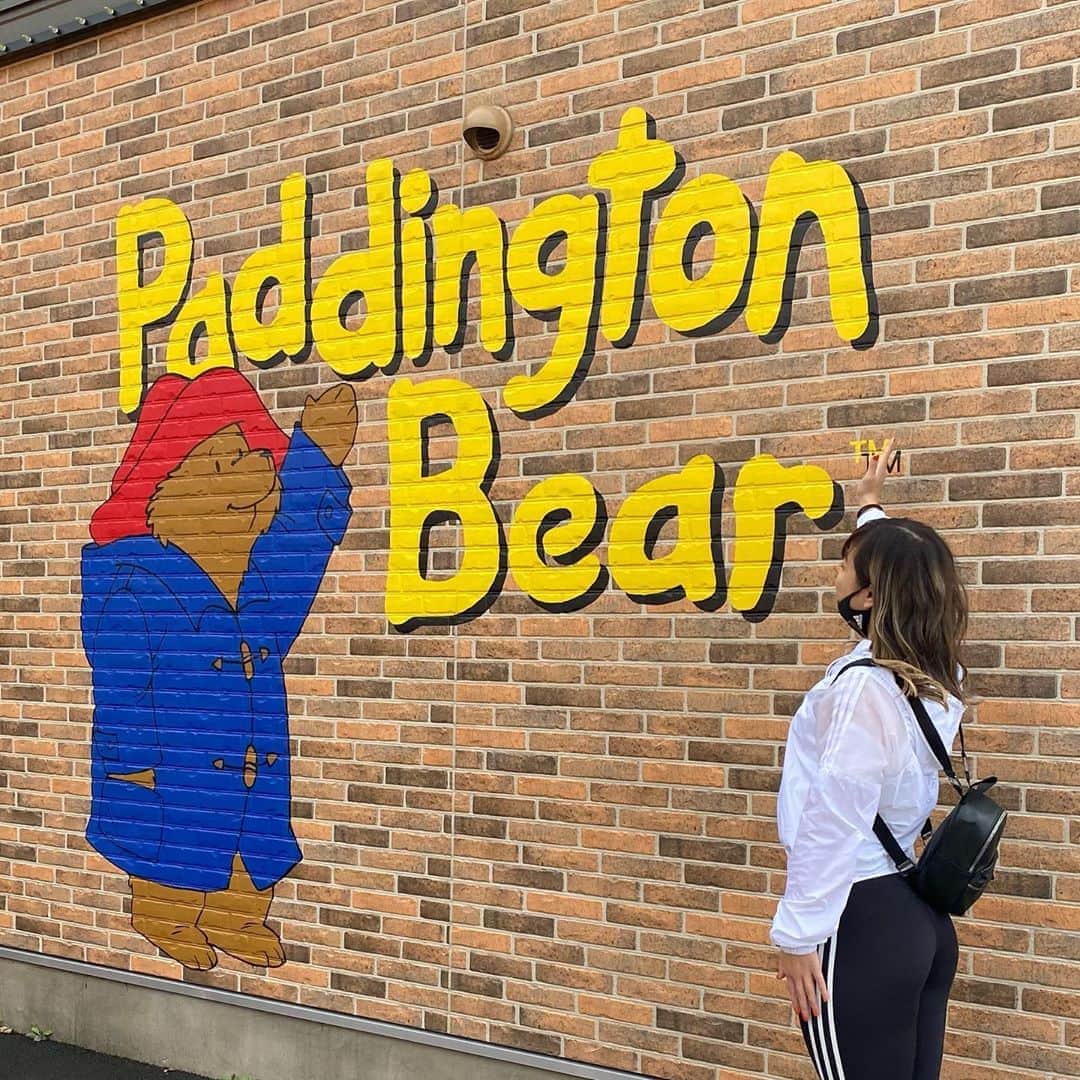 植草歩さんのインスタグラム写真 - (植草歩Instagram)「Paddington Bear🧸❤️ #paddington #paddingtonbear  #相模湖プレジャーフォレスト」10月23日 16時00分 - ayayumin0725
