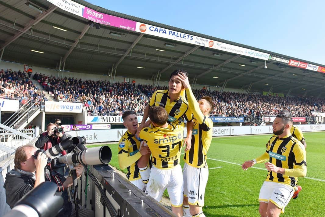 フィテッセさんのインスタグラム写真 - (フィテッセInstagram)「On this day in 2016 ⏮⠀ ⠀ De eerste goal van @navachesney in het shirt van Vitesse 👀⠀ ⠀ #Vitesse」10月23日 16時01分 - mijnvitesse
