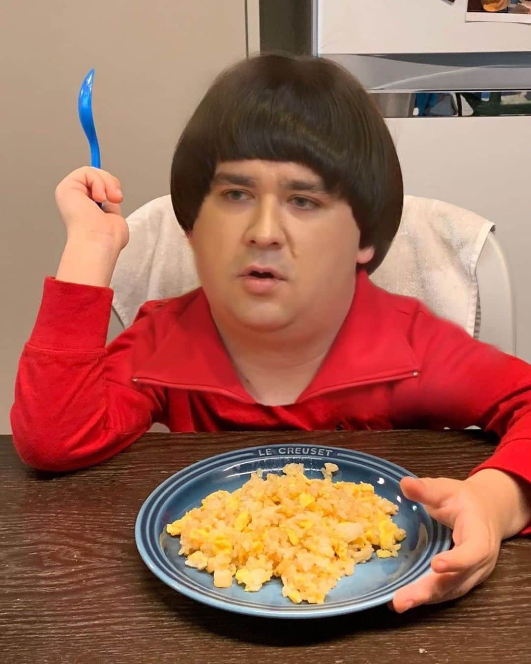 サム・ハミントンのインスタグラム：「나도 @williamhammington 이랑 같은 메뉴 Same dish as @williamhammington today」