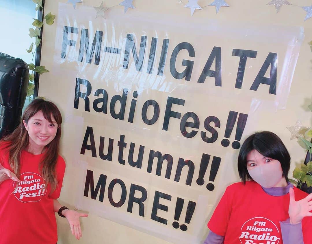 上村知世さんのインスタグラム写真 - (上村知世Instagram)「FM-NIIGA Radio Fes!!Autumn!!MORE!! 私の主な出演パートは終了！！ あとは夜のLIVE MIXXXのみ！ 頑張りマウス♫ #fm775 #radiofes #気合いの呼吸」10月23日 16時40分 - tomose0207