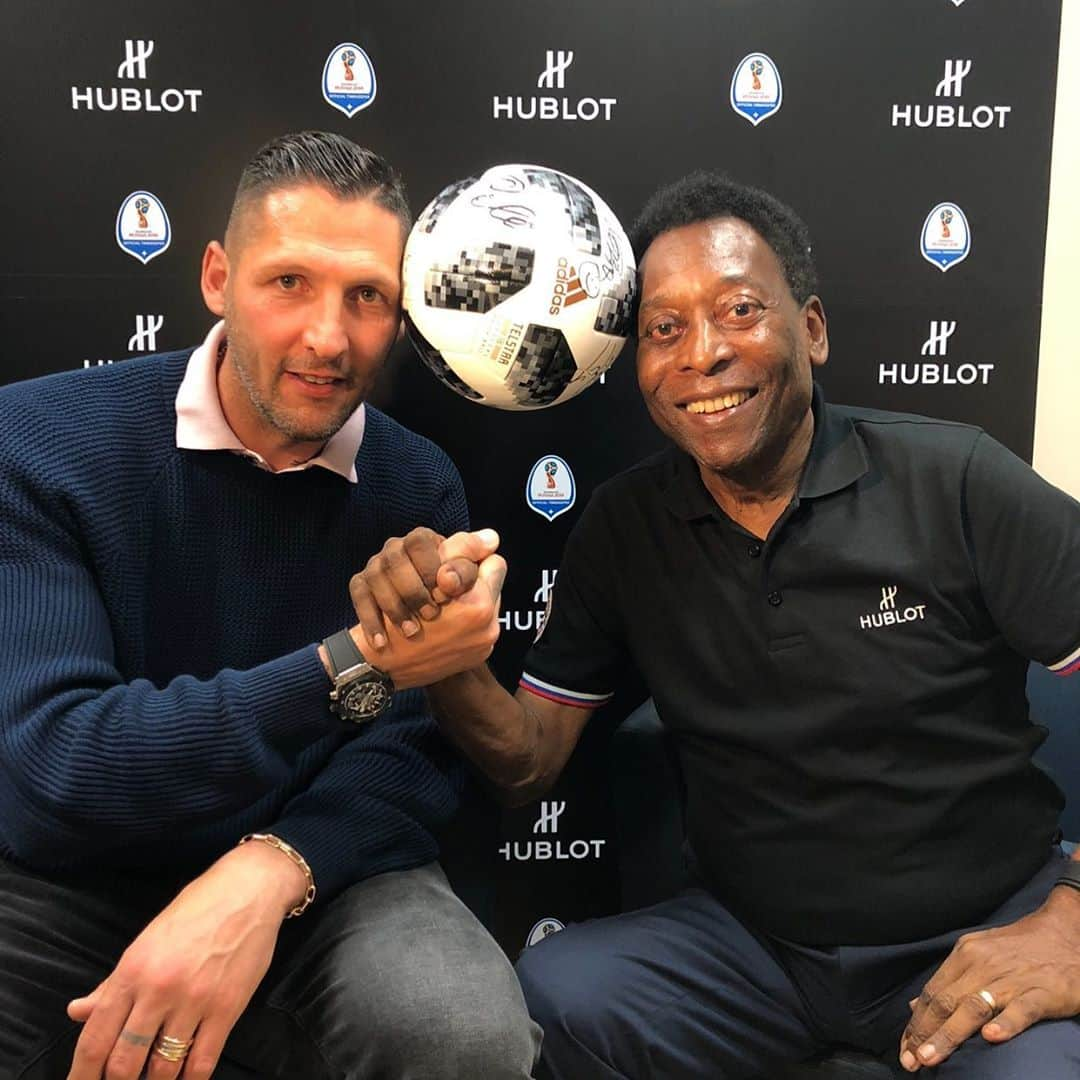 マルコ・マテラッツィのインスタグラム：「Happy Birthday O’Rey #pele’ #80」