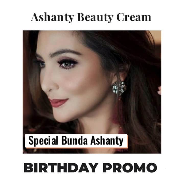 ASHANTY BEAUTY CREAM OFFICIALのインスタグラム：「🎉SPECIAL BUNDA ASHANTY BIRTHDAY PROMO🎉   Menyambut Hari Ulang Tahun Bunda Ashanty, Ashanty Beauty Cream dan Kcosmetics Official memberikan promo cantik untuk kamu yang ingin memiliki kulit wajah yang lebih sehat, cerah, glowing, lembut, lembab dan awet muda 🌸  Dapatkan : Paket Special Birthday 1  • Ashanty Beauty Cream (Pilih salah satu series) • Skinua Pure O2 Mask  • Skinua Ultra W Modelling Mask Ice Cream GRATIS CAMELLIA VELVET TINT (Pilih salah satu shade) hanya Rp 900.000,-   Paket Special Birthday 2  • Ashanty Beauty Cream (Pilih salah satu series)  • Skinua Ultra W Modelling Mask Ice Cream GRATIS LIPMATTE ASHANTY (Pilih salah satu shade) hanya Rp 550.000,-  Paket Special Birthday 3  • Ashanty Beauty Cream (Pilih salah satu series) GRATIS LIPMATTE ASHANTY (Pilih salah satu shade) hanya Rp 450.000,-  Yuk Ladies pilih paket favoritemu, berikan perawatan dan nutrisi terbaik untuk kulit wajahmu. Pesan sekarang juga yaa sebelum kehabisaaan, stock promo sangat terbataaaassss !!!!!  _____________________________ Informasi dan pemesanan  Ashanty Beauty Cream Chat Via WA : WA: 081293823950 WA: 081287388885 WA: 087778489900 WA: 085781140354 ⚡️ Fast Respons Click Link On Bio Instagram @ashantyid ❣️ ______________________________ #ashantybeautycream #creamashanty #skincareashanty #skincare #skincareartis #skincarelokal #creamwajah #creamperawatanwajah #obatjerawat #jerawat #kosmetik #krimwajah #creamwajah #whiteningcream #ashantyid #ashanty」