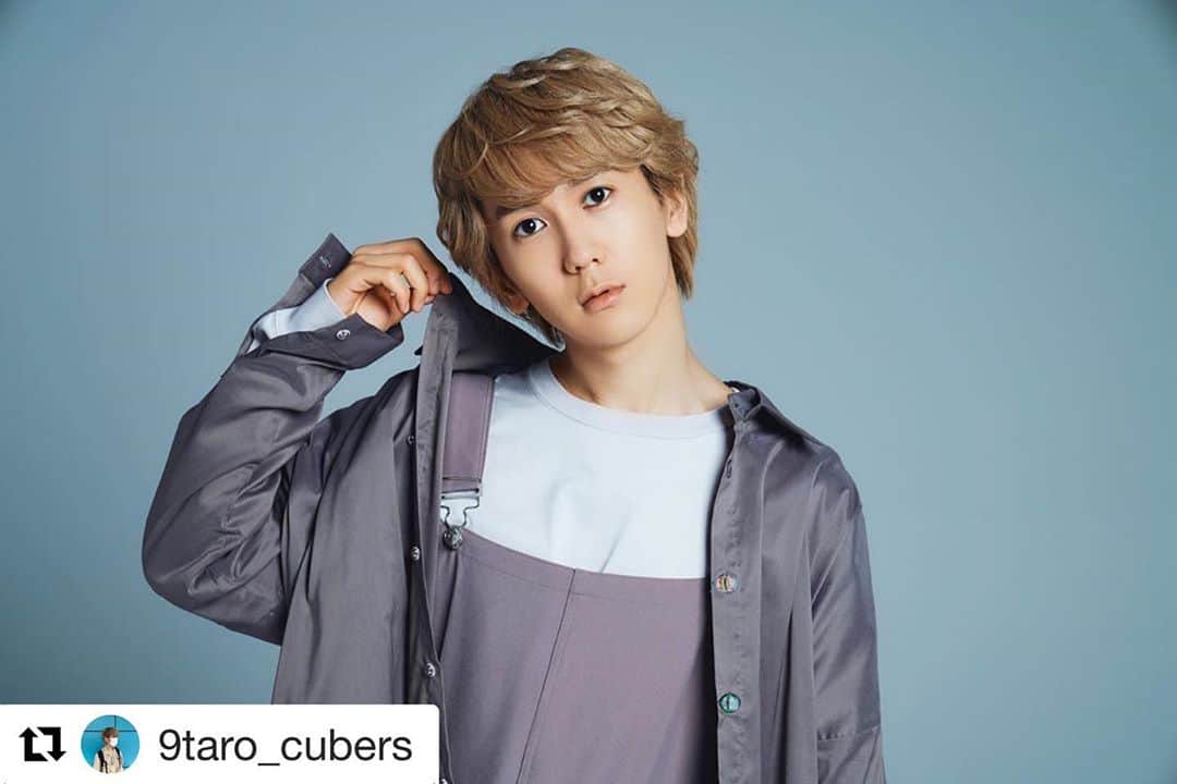 飯岡拓也のインスタグラム：「僕の撮った9太郎くん！ 普段は9ちゃんと呼ばせて頂いています。いつもありがとうございます！  #9太郎 #cubers」