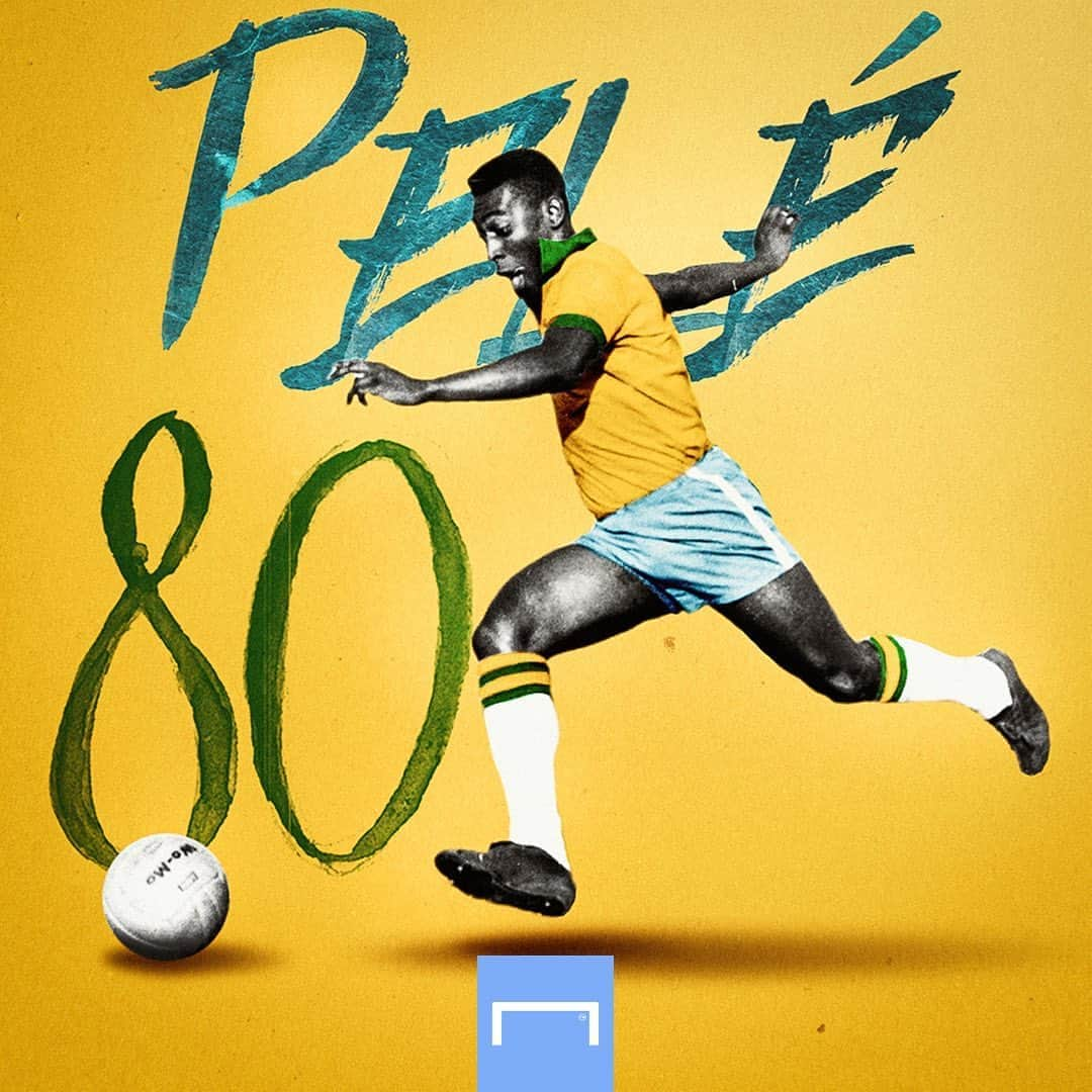 Goal Japanさんのインスタグラム写真 - (Goal JapanInstagram)「🎊 Happy 80th Birthday, @pele 🎂 . #soccer #football #cbf #brazil #seleção #pele #サッカー #フットボール #ペレ #⚽」10月23日 18時01分 - goaljapan