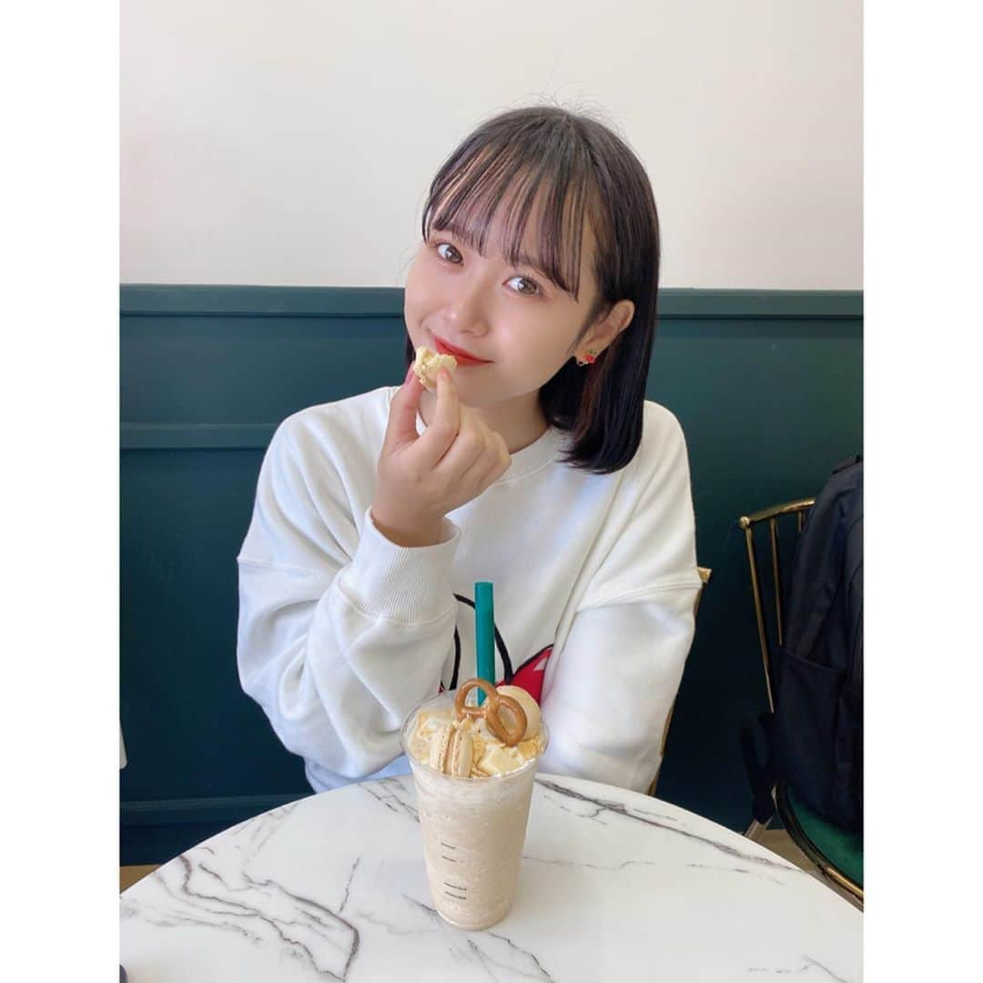 植田真白さんのインスタグラム写真 - (植田真白Instagram)「この間行ったカフェ☕️」10月23日 18時24分 - mashiro_0129