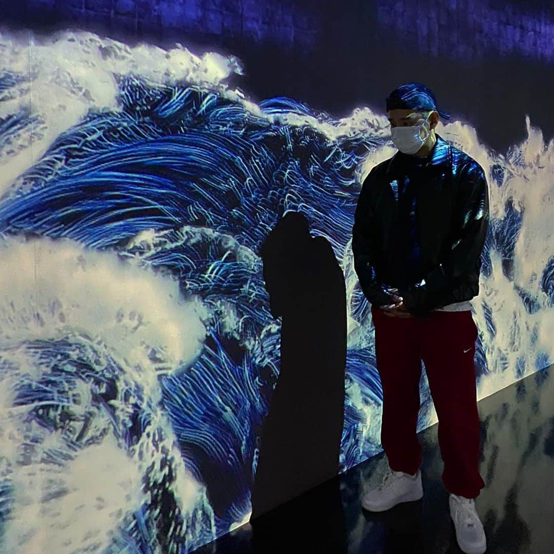 ビボム のインスタグラム：「teamLab」