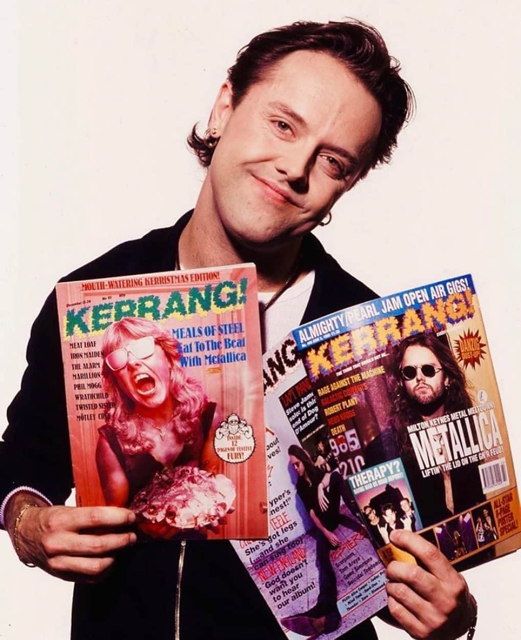 Kerrang!さんのインスタグラム写真 - (Kerrang!Instagram)「Regram: @larsulrich ⠀⠀⠀⠀⠀⠀⠀⠀⠀ Lars knows what's up 🤘 ⠀⠀⠀⠀⠀⠀⠀⠀⠀ 📸 : @rosshalfin ⠀⠀⠀⠀⠀⠀⠀⠀⠀ @metallica #kerrang #kerrangmagazine #kerrangcover #metallica #larsulrich #metal #thrashmetal #heavymetal」10月23日 19時31分 - kerrangmagazine_