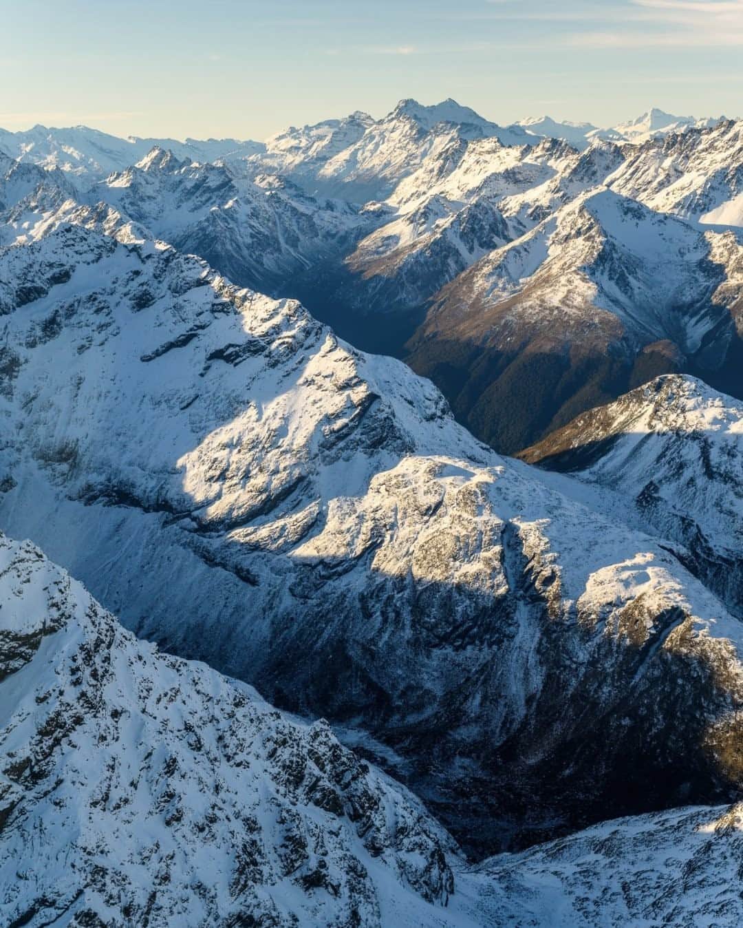 National Geographic Travelさんのインスタグラム写真 - (National Geographic TravelInstagram)「Photo by @michaelclarkphoto / An incredible New Zealand landscape, as seen on a flight from Queenstown to Milford Sound. This one-hour flight provided jaw-dropping scenery passing by just outside the window. I have flown over mountains all over the world, but very few mountain ranges can compare to those on the South Island of New Zealand. #queenstown #milfordsound #newzealand」10月23日 19時39分 - natgeotravel