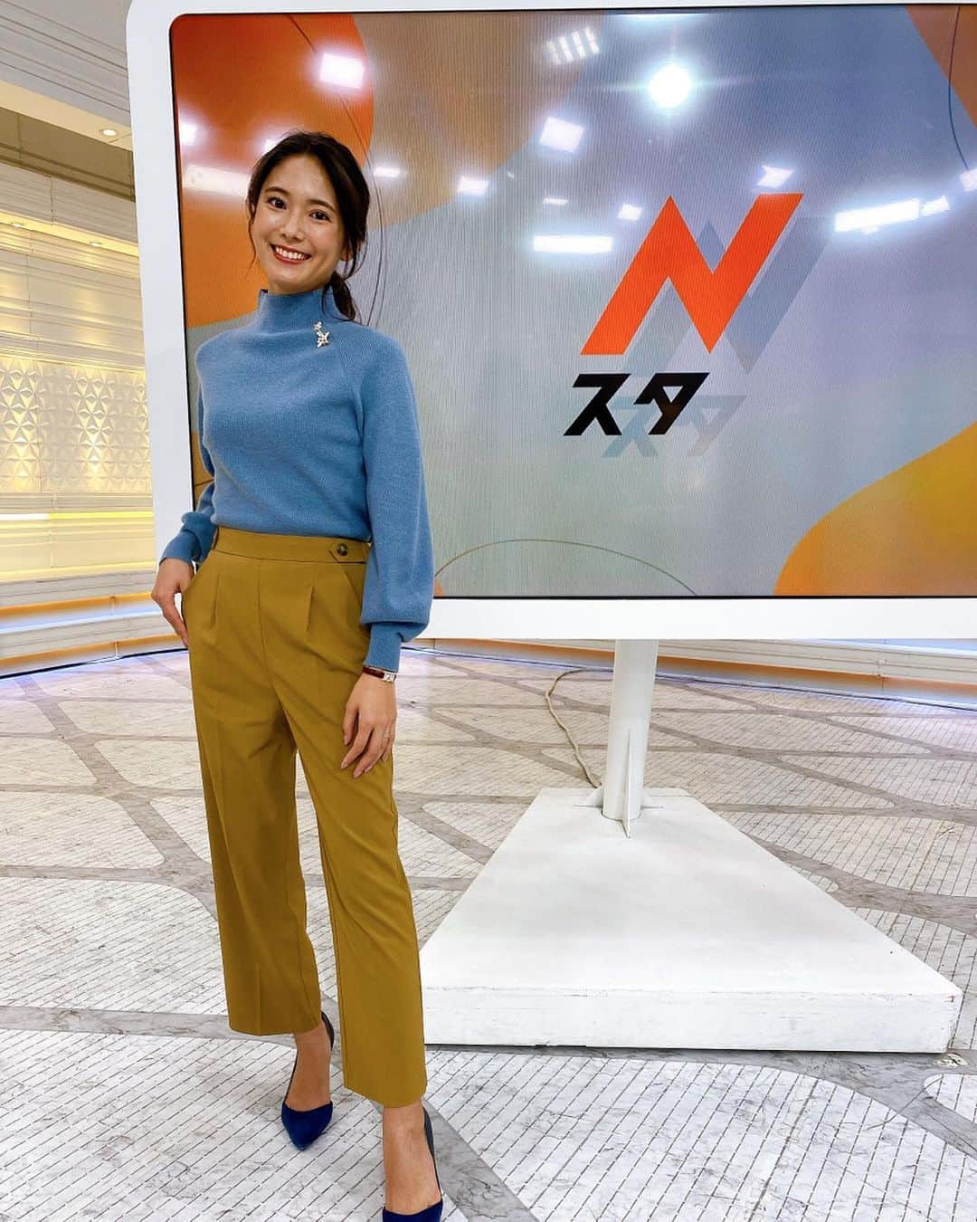 TBS「Nスタ」さんのインスタグラム写真 - (TBS「Nスタ」Instagram)「【Yumiko Kobayashi OneWeekFashion】 今週も1週間お疲れ様でした💫 今週の小林由未子アナの衣装です♪ ホワイト系の衣装が多かった 由未子アナです🌸 だんだん寒くなってきたので 体調管理気をつけましょう🙌  #Nスタ #井上貴博　#ホラン千秋 #小林由未子　#tbs #アナコーデ」10月23日 19時40分 - nst_tbs