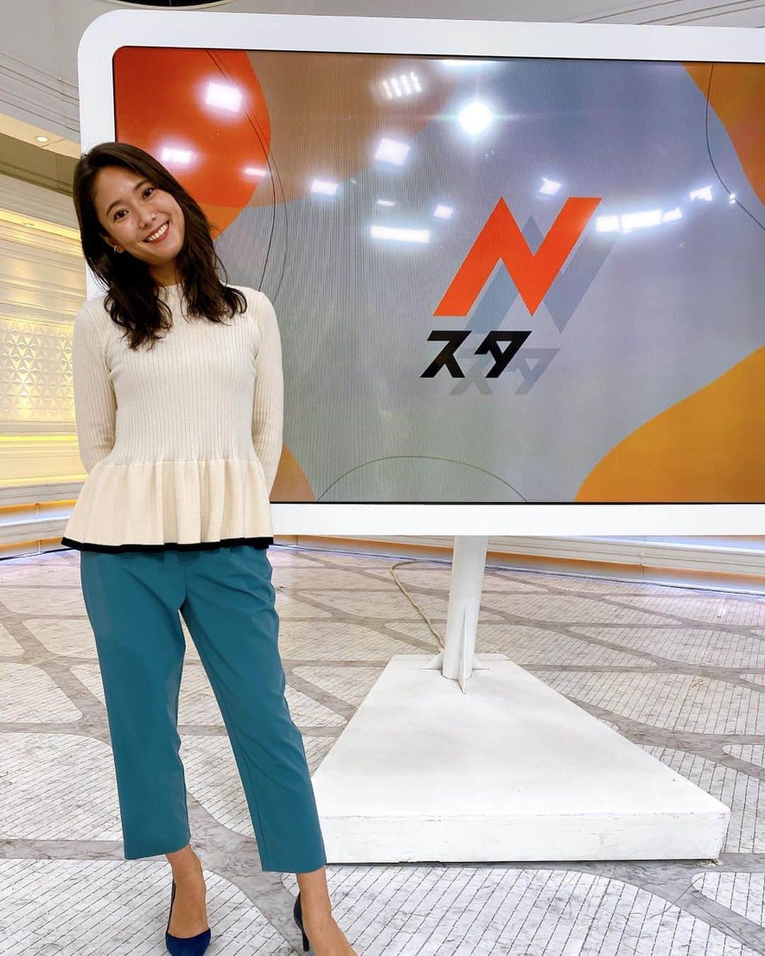 TBS「Nスタ」さんのインスタグラム写真 - (TBS「Nスタ」Instagram)「【Yumiko Kobayashi OneWeekFashion】 今週も1週間お疲れ様でした💫 今週の小林由未子アナの衣装です♪ ホワイト系の衣装が多かった 由未子アナです🌸 だんだん寒くなってきたので 体調管理気をつけましょう🙌  #Nスタ #井上貴博　#ホラン千秋 #小林由未子　#tbs #アナコーデ」10月23日 19時40分 - nst_tbs