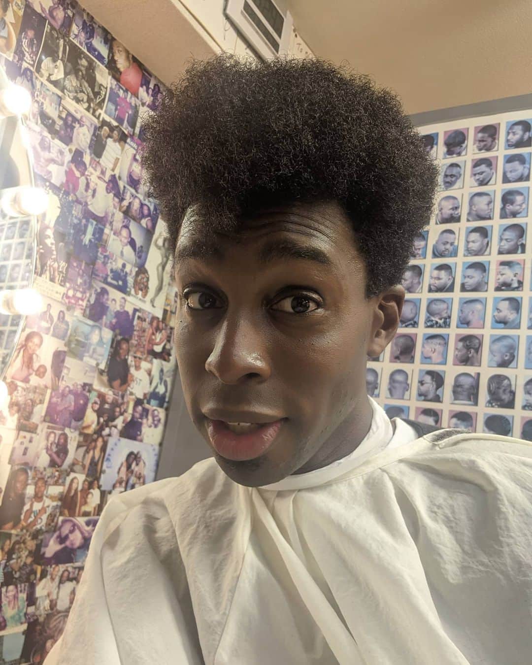 アイク・B・ヌワラのインスタグラム：「Before⇢After  #Haircut」