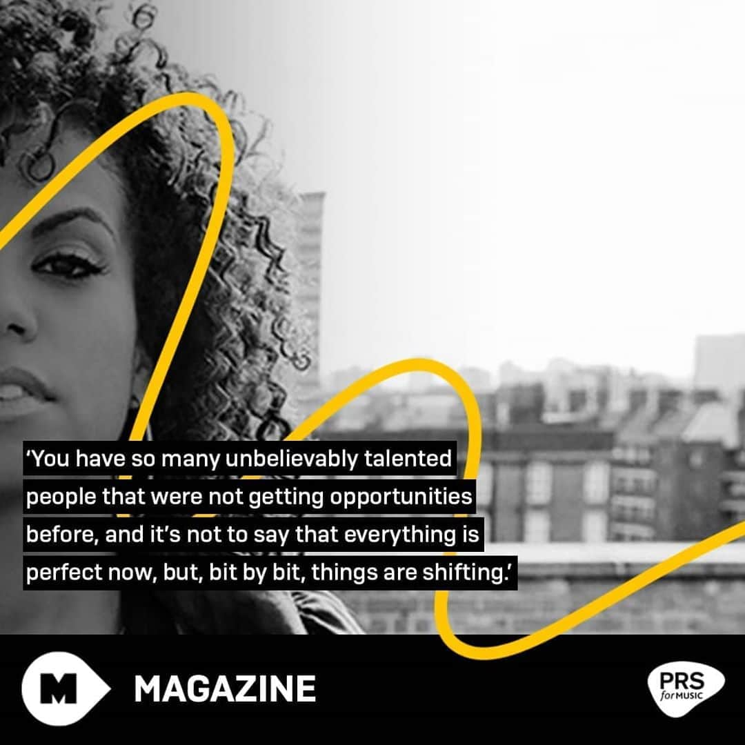 PRS for Musicさんのインスタグラム写真 - (PRS for MusicInstagram)「Guest editor @michelleescoffery caught up with @ms_dynamite to talk accepting an MBE, what success means to her and more.   #BHMonM  Read full interview - Link in bio」10月23日 20時23分 - prsformusic