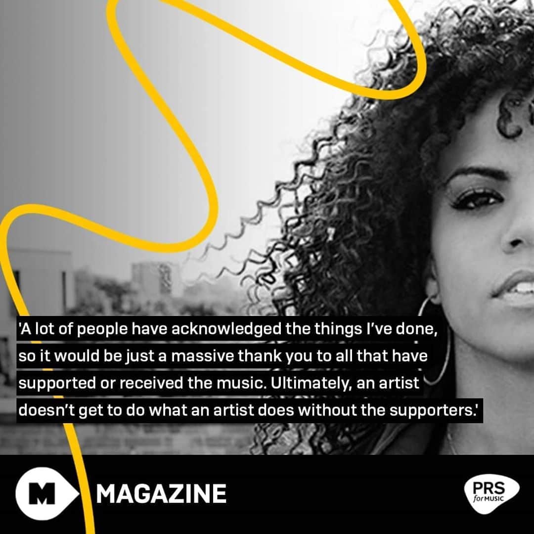 PRS for Musicさんのインスタグラム写真 - (PRS for MusicInstagram)「Guest editor @michelleescoffery caught up with @ms_dynamite to talk accepting an MBE, what success means to her and more.   #BHMonM  Read full interview - Link in bio」10月23日 20時23分 - prsformusic