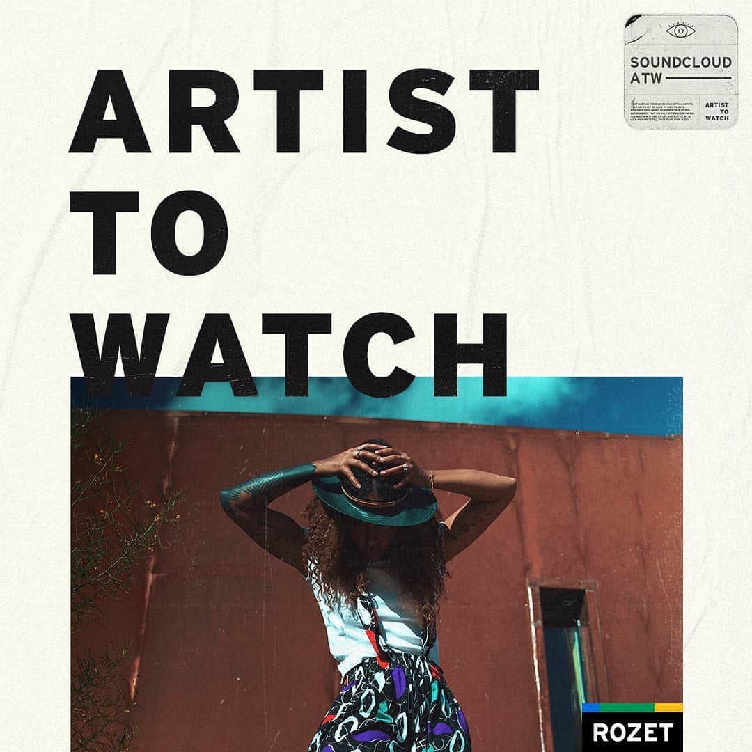 サウンドクラウドのインスタグラム：「#ATW this week is @rozetzetzet.⁠⠀ ⁠⠀ Swipe to get to know and hit the link in bio to get your dose of soulful sounds.」