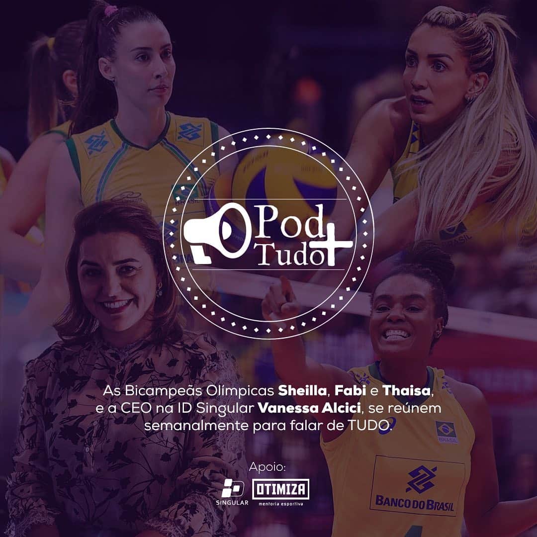 シェイラ・カストロのインスタグラム：「É hoje gente! As 19:00 no Spotify, Deezer e iTunes, será o lançamento do nosso PodTudo+! E como estou feliz! Um projeto lindo que saiu do papel! Orgulhosa de mim e das minhas amigas, @vanessa_alcici @fabiclaudino @daherthaisa!!! Conseguimos!!! #lançamento #podtudomais #muitofeliz」