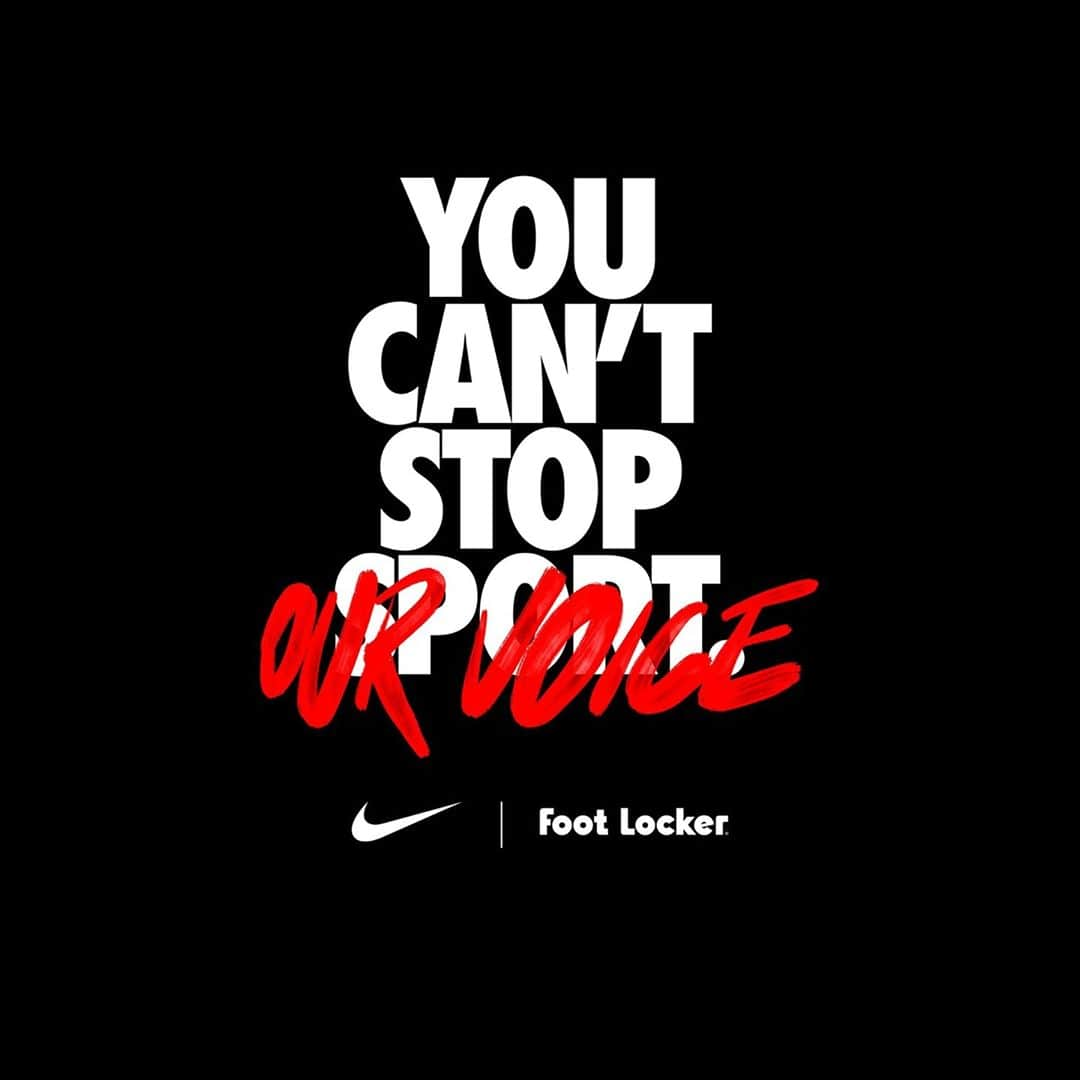 Foot Lockerさんのインスタグラム写真 - (Foot LockerInstagram)「You don't need to be a star to have a voice. #YouCantStopOurVoice」10月23日 23時05分 - footlocker