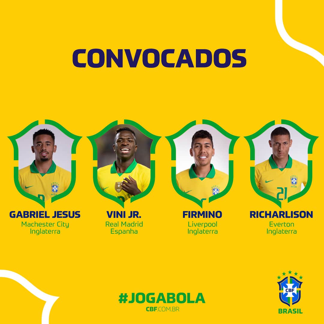 サッカー ブラジル代表チームさんのインスタグラム写真 - (サッカー ブラジル代表チームInstagram)「Saiu a convocação da #SeleçãoBrasileira! Veja os nomes escolhidos pelo técnico Tite para os próximos dois jogos das Eliminatórias. ⚽🇧🇷 ⠀」10月23日 23時24分 - cbf_futebol