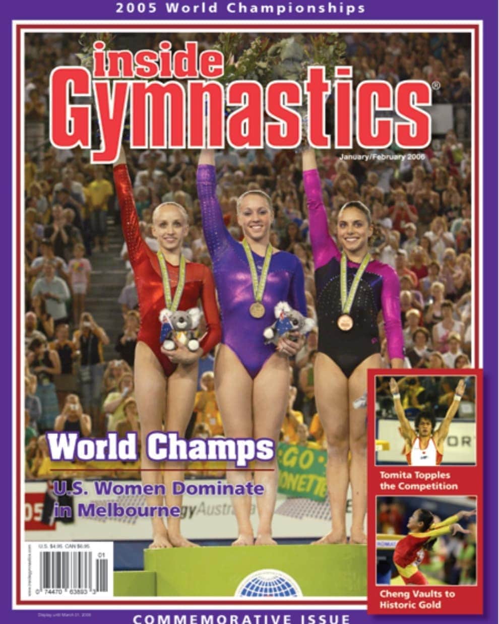 Inside Gymnasticsさんのインスタグラム写真 - (Inside GymnasticsInstagram)「#fbf to 2005 Melbourne 🌏 where Chellsie Memmel, Nastia Liukin and Monette Russo went 1, 2, 3 in the all-around!!! 🥇🥈🥉  ➡️ See link in bio or www.shopinsidenation.com to shop the newest and all available back issues of Inside Gymnastics magazine! Use code INSIDER for 15% off! ⬅️  #insidegym #insidegymnastics #magazine #pictureperfect #picoftheday #instagood #instadaily #bettertogether #champions #artists #rockstars #athletes #competition #event #worldchampion #worldchampionships」10月23日 23時49分 - insidegym