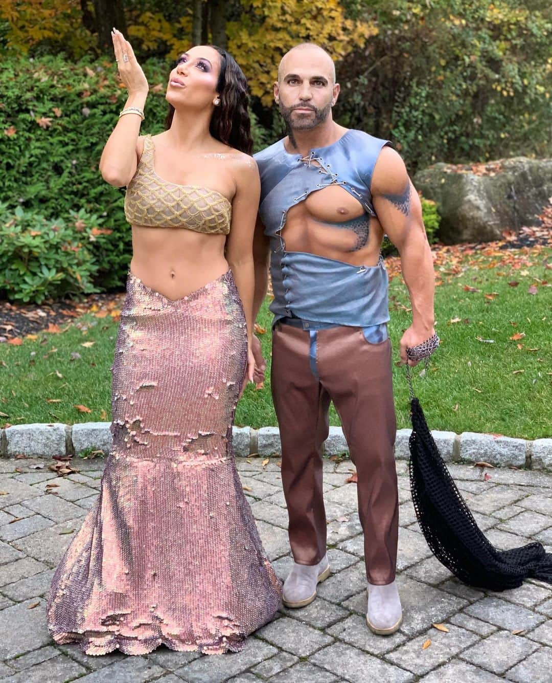 メリッサ・ゴーガさんのインスタグラム写真 - (メリッサ・ゴーガInstagram)「He caught the mermaid 🧜‍♀️ #mermaidcatcher #rhonj @joeygorga」10月24日 1時12分 - melissagorga