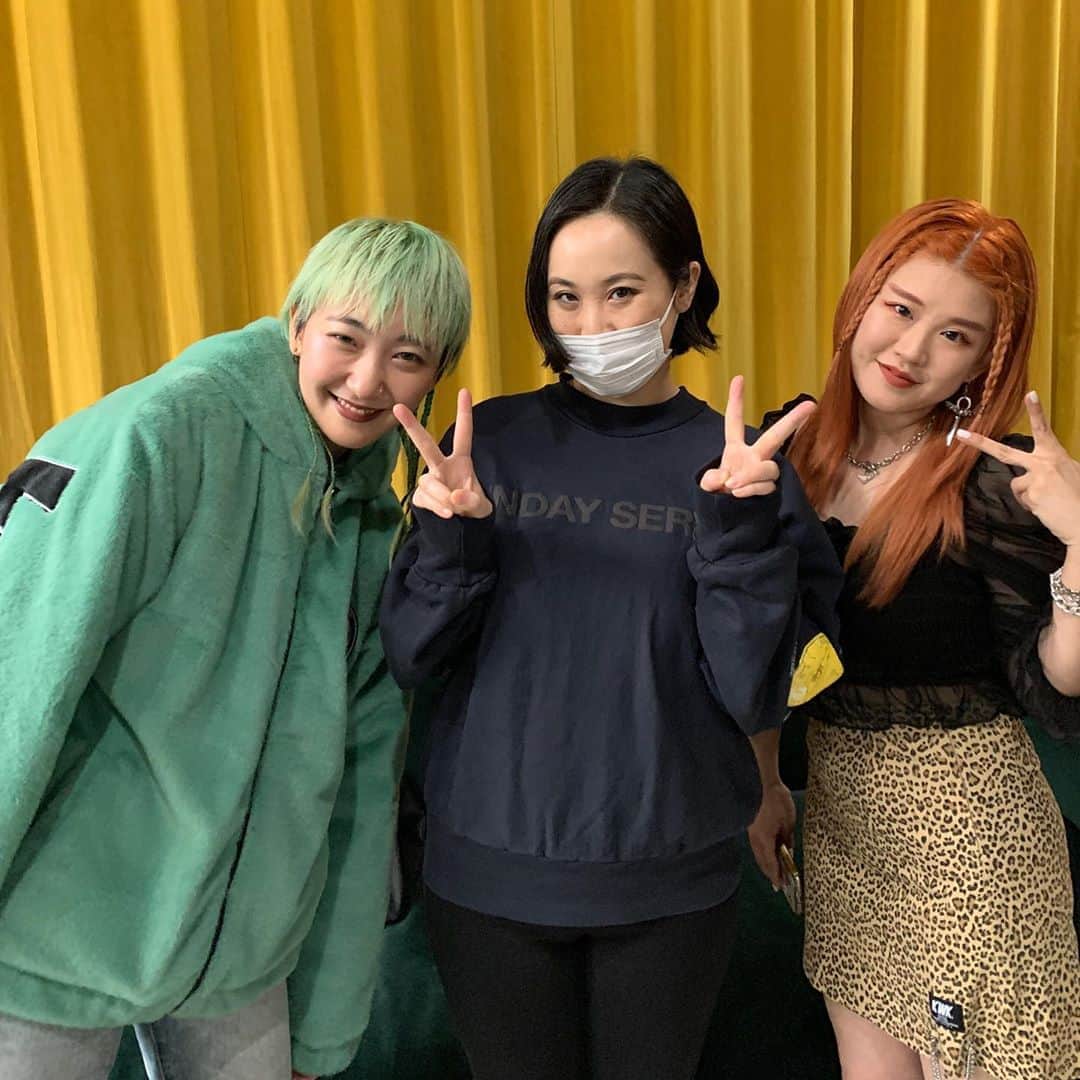 あっこのインスタグラム：「hiphopシーンに居てくれてありがとう志保さん」
