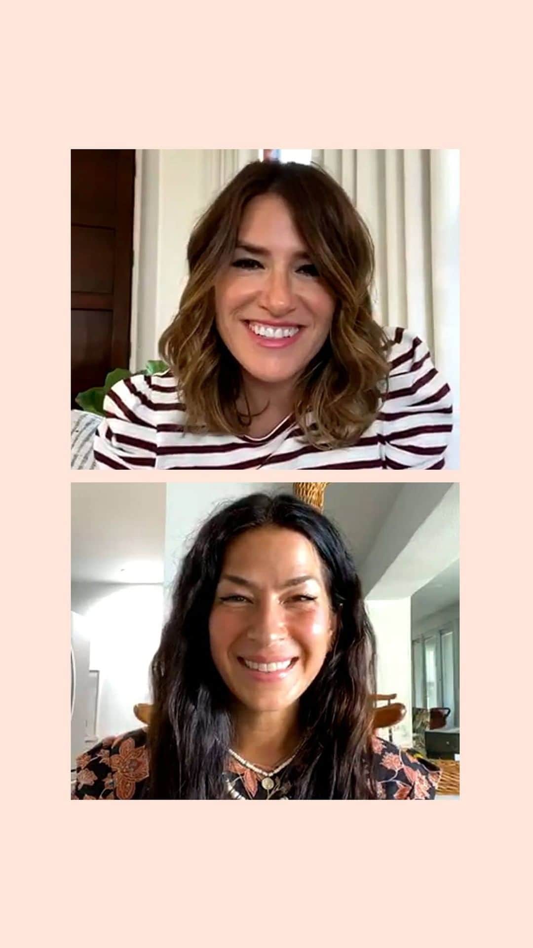 Fashion Weekのインスタグラム：「Hairstylist and @thedrybar founder @alliwebb and #NYFW designer @rebeccaminkoff team up for a hair and fashion styling tutorial, chatting haircare tips, wardrobe advice, how they got their start and more!」